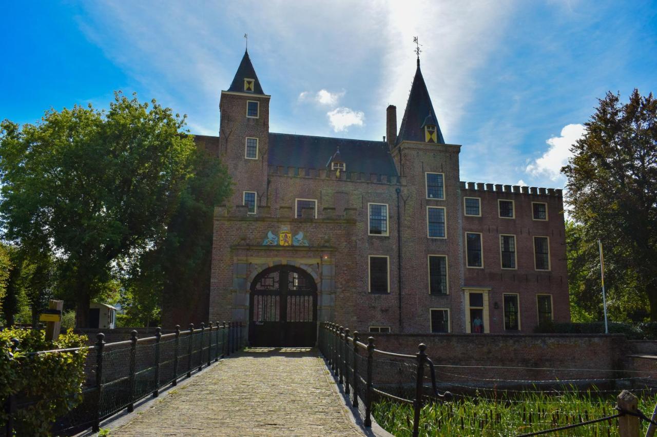 Camping De Duinhoeve Chalet Vogel Not For Companies Nieuw-Haamstede Exteriör bild